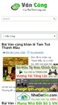 Mobile Screenshot of cacbaivancung.com